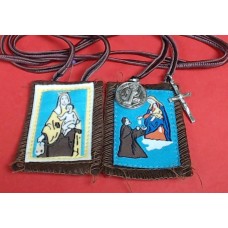  Scapular--Brown with Medals